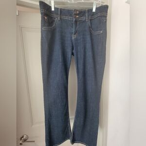 HUDSON SIGNATURE PETITE BOOTCUT JEANS